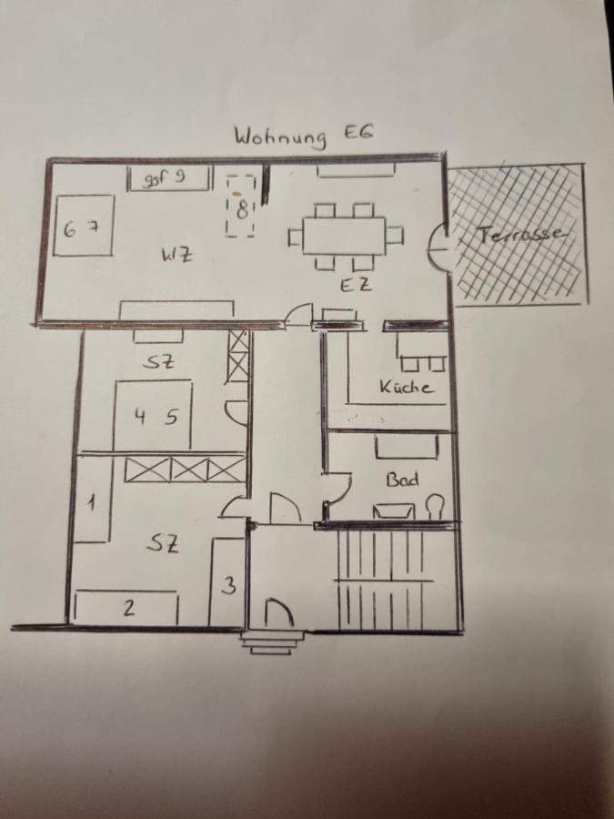 Ferienwohnung Toge Wadgassen Exterior foto